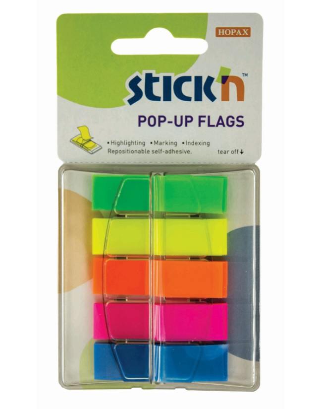 Pop up flags