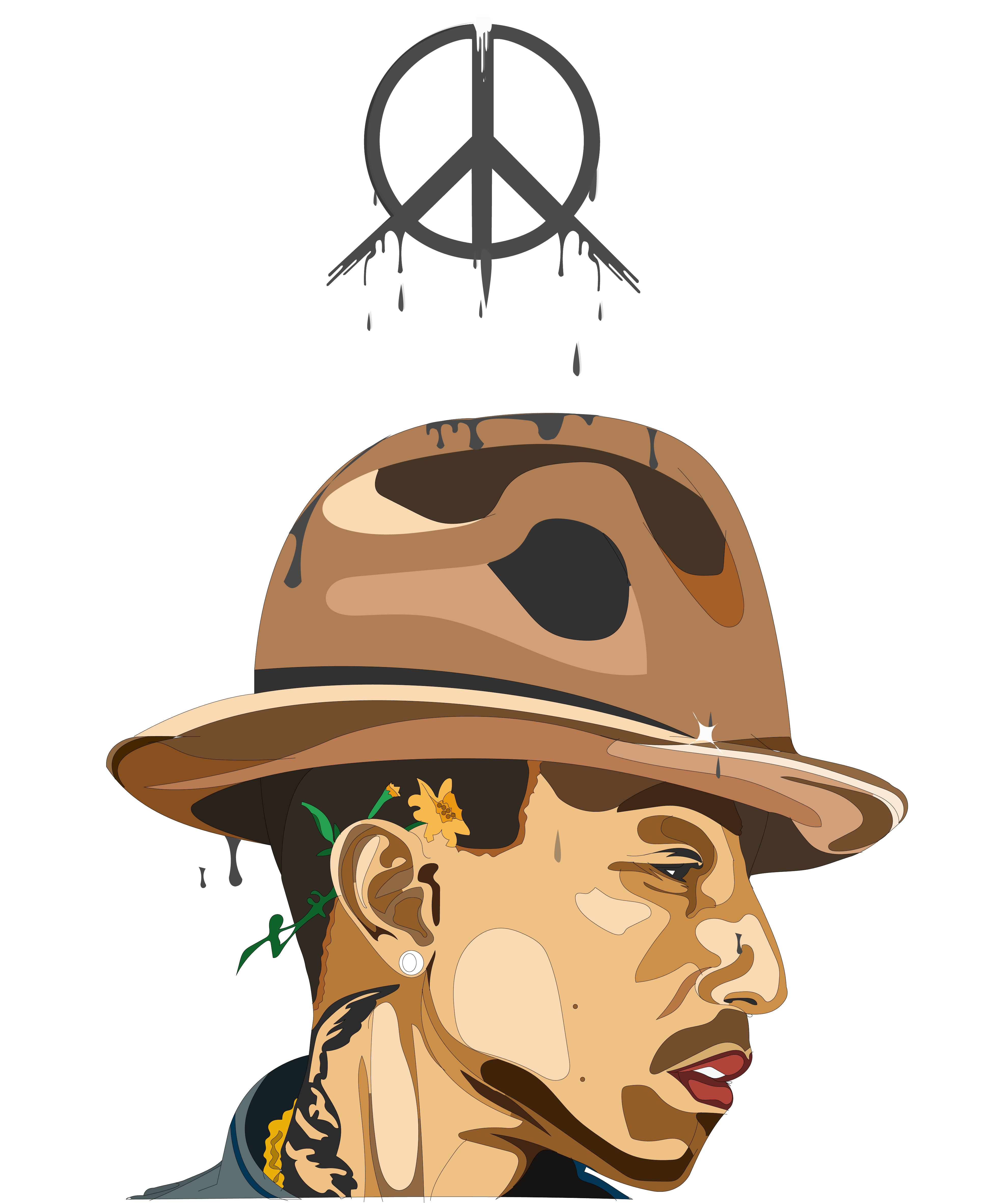 pharell ilustration